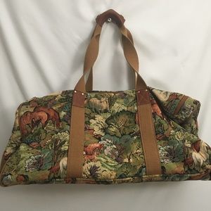 Horse Tapestry Duffle Bag Large Luggage